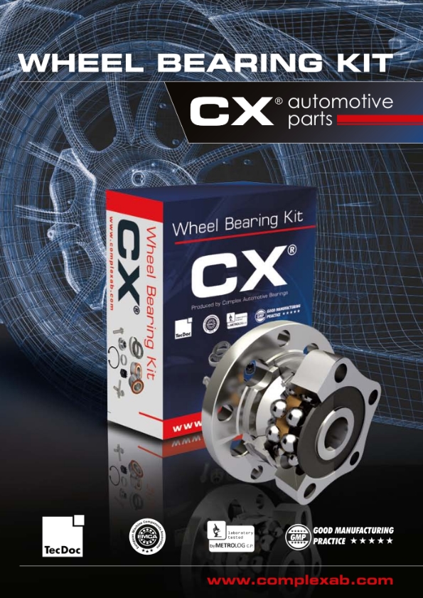 CX pdf catalog - CX WHEEL BEARING KIT (2013)