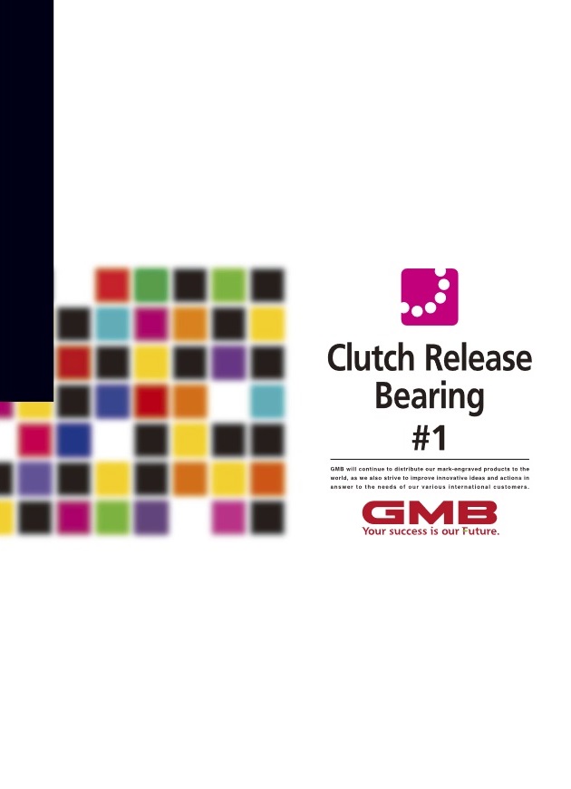 GMB pdf catalog - GMB CLUTCH RELEASE BEARING (2014)