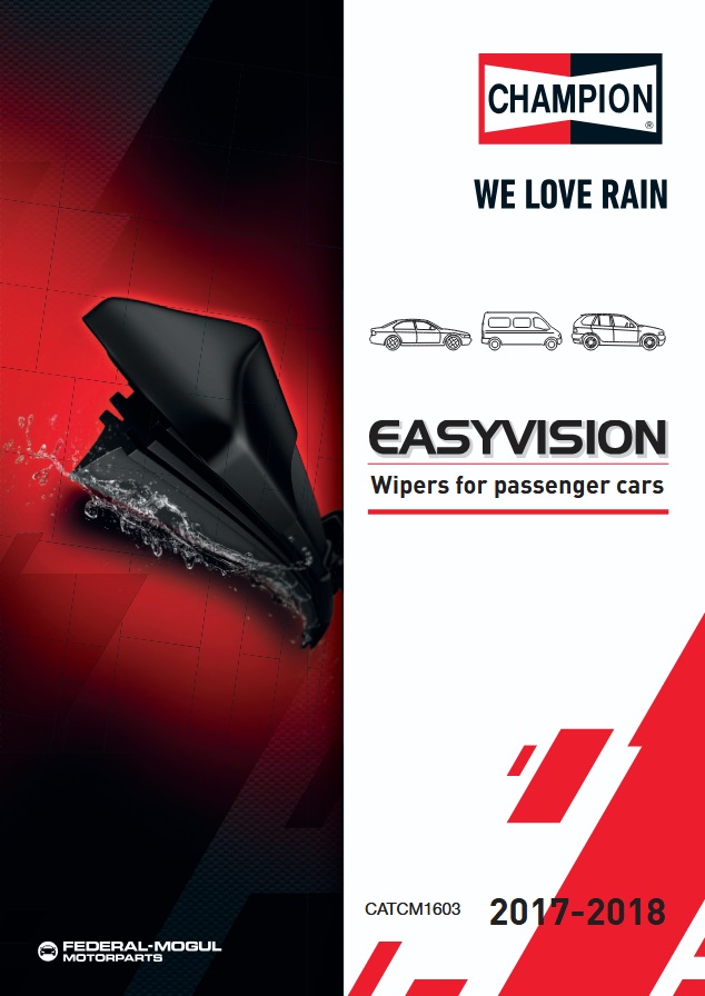 CHAMPION pdf catalog - CHAMPION EASYVISION WIPERS (2018)