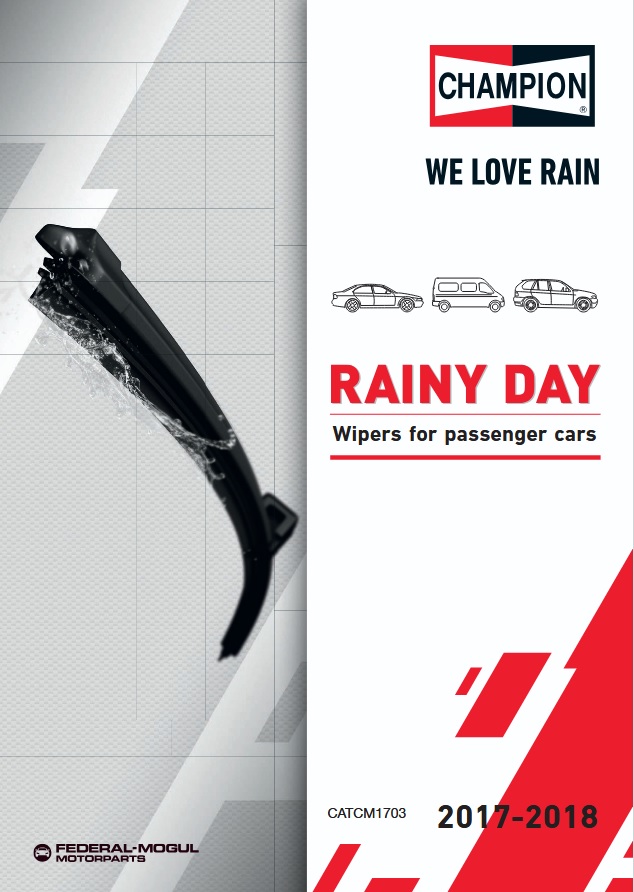 CHAMPION pdf catalog - CHAMPION RAINY DAY WIPERS (2018)