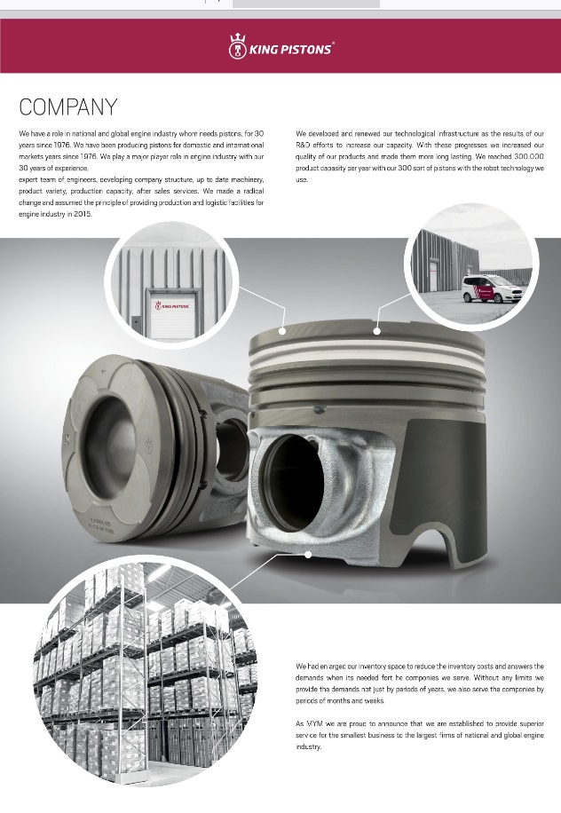 KINGPISTON pdf catalog - KINGPISTON PISTON - LINER - RING (2019)