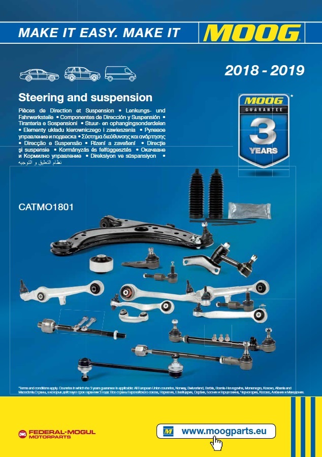 MOOG pdf catalog - MOOG STEERING AND SUSPENSION (2019)