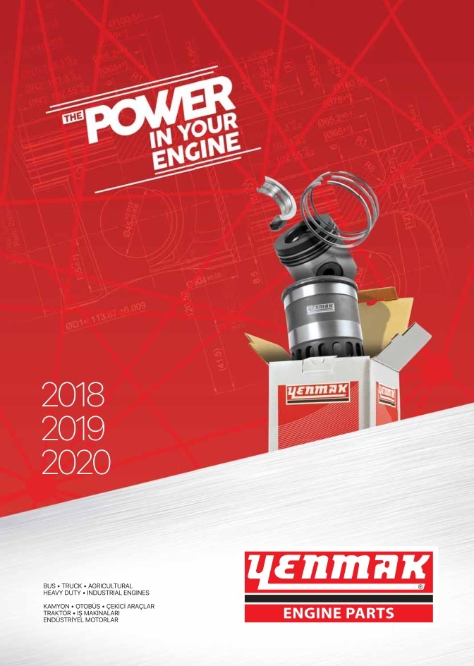 YENMAK pdf catalog - YENMAK PISTONS PISTON-RINGS PINS LINERS BUS TRUCK AGRI (2020)