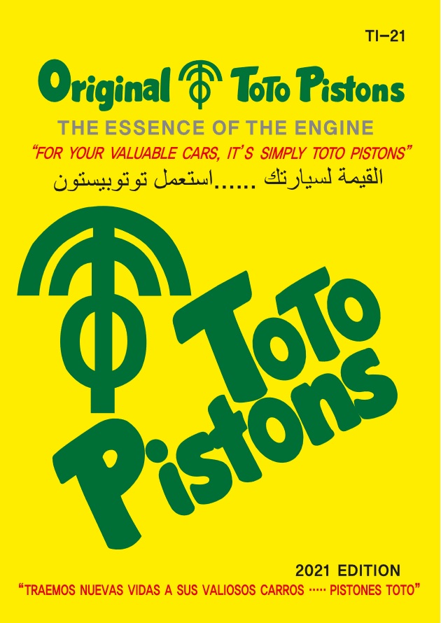 TOTO pdf catalog - TOTO PISTONS (2021)