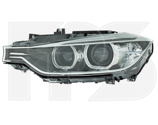 1422 R3-E DEPO (FP 1422 R3-E) ФАРА ЛЕВ. ЭЛ. ЧЕРН. D1S+LED