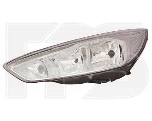 2819 R5-P FPS (FP 2819 R5-P) ФАРА ЛЕВ. ЭЛ. ХРОМ. (БЕЛАЯ ВСТАВКА) H7,H1,PY21W,LED