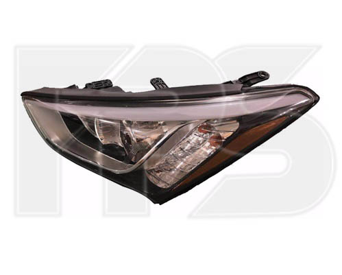 3237 R7-P FPS (FP 3237 R7-P) ФАРА ЛЕВ. ЭЛ. H7*2,PY21W,LED (ЖЕЛТАЯ ВСТАВКА)