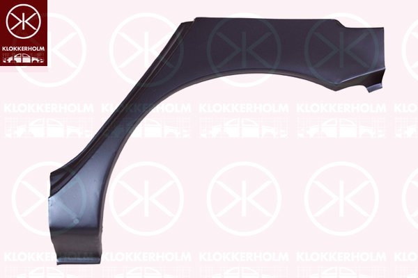 3719 581 KLOKKERHOLM (FP 3719 581) РЕМ. ЧАСТЬ КРЫЛА ЗАД. ЛЕВ. 4 DOORS (АРКА)