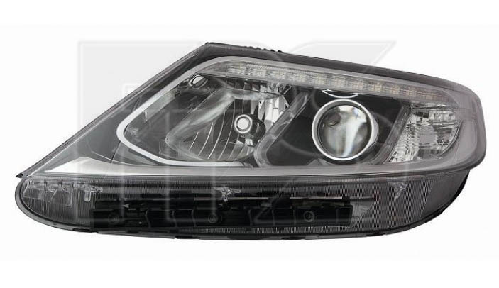 4033 R1-E DEPO (FP 4033 R1-E) ФАРА ЛЕВ. ЭЛ. D3S/H7/PY21W+ LED