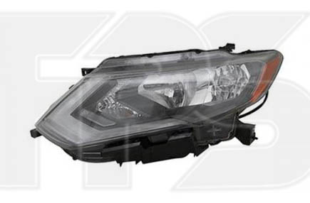 5042 R3-E DEPO (FP 5042 R3-E) ФАРА ЛЕВ. МЕХ. H9,H11,WY21W,LED. ЖЕЛТАЯ ВСТАВКА В ПОВОРОТ
