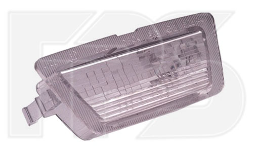 5051 F0-E DEPO (FP 5051 F0-E) СТЕКЛО ФОНАРЯ ПОДСВЕТКИ НОМЕРНОГО ЗНАКА ЗАДН. SDN HB