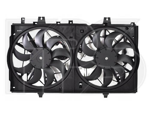 50 W001 FPS (FP 50 W001) ДИФФУЗОР С ВЕНТИЛЯТОРАМИ Кроме 1.6 DISEL и SPORT 2.0