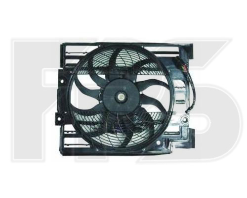 14 W15 FPS (FP 14 W15) ДИФФУЗОР С ВЕНТИЛЯТОРОМ КОНДЕНСЕРА D=400 ЛОПАСТЕЙ=10. 270 W РАЗЪЁМ-ОВАЛЬНЫЙ
