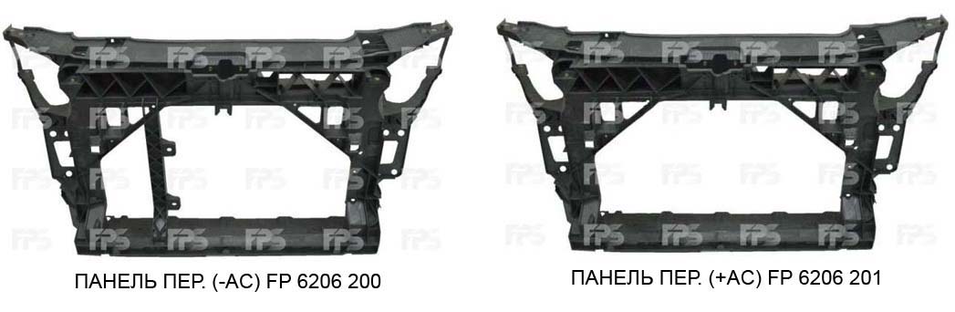 6206 200 FPS (FP 6206 200) ПАНЕЛЬ ПЕР. (-AC)