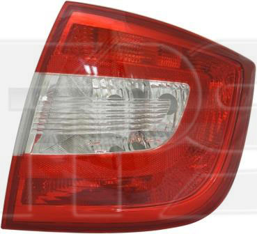 6416 F2-H HELLA (FP 6416 F2-H) ФОНАРЬ ЗАДН. ПРА. LIFTBACK СВЕТЛЫЙ