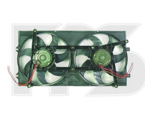 74 W254 FPS (FP 74 W254) ДИФФУЗОР С ВЕНТИЛЯТОРАМИ D=350/350 ЛОПАСТЕЙ=7/7 300/300 W РАЗЪЁМ-ПРЯМОУГОЛЬНЫЙ