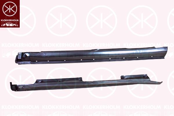 8136 011 KLOKKERHOLM (FP 8136 011) ПОРОГ ЛЕВ. 4 DOORS