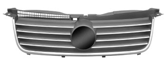9539 991 FPS (FP 9539 991) РЕШЕТКА ХРОМ./ЧЕРН.