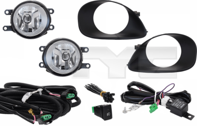 19-5857001 TYC Fog Lamp Set