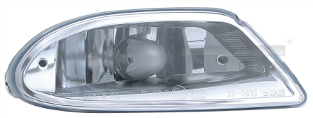 19-5671-05-9 TYC Fog Lamp Unit